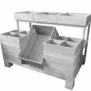 Wooden rack